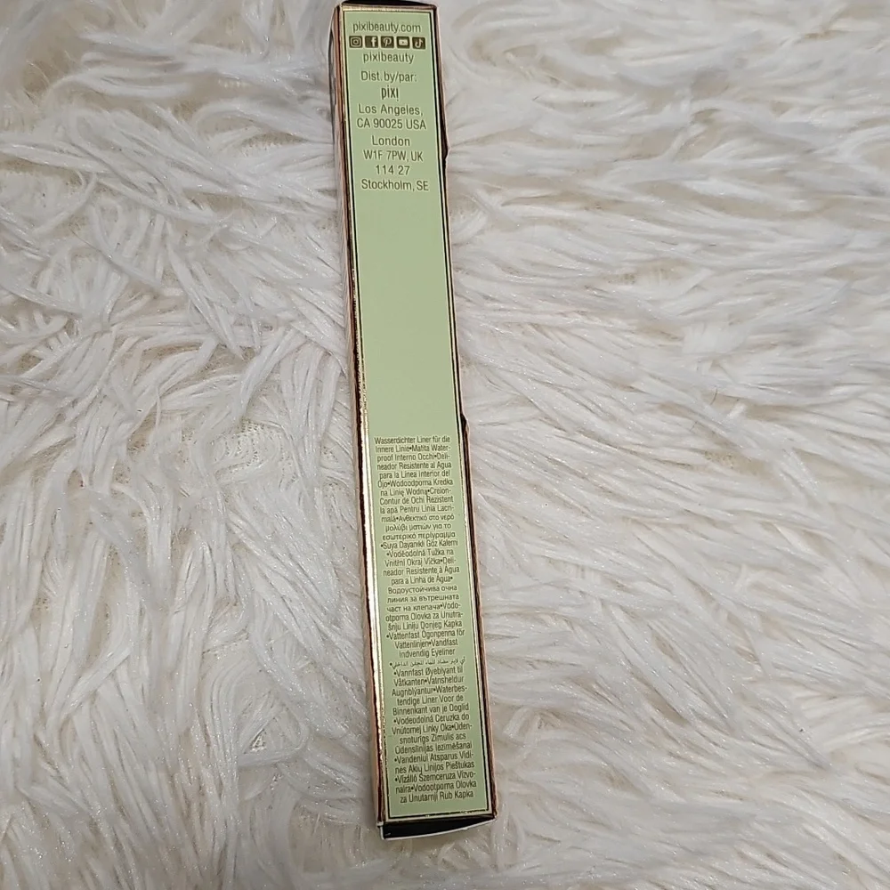 Pixi by Petra Eye Define Waterline Tightline Black Net Wt. 0.01 oz/0.3g NIB